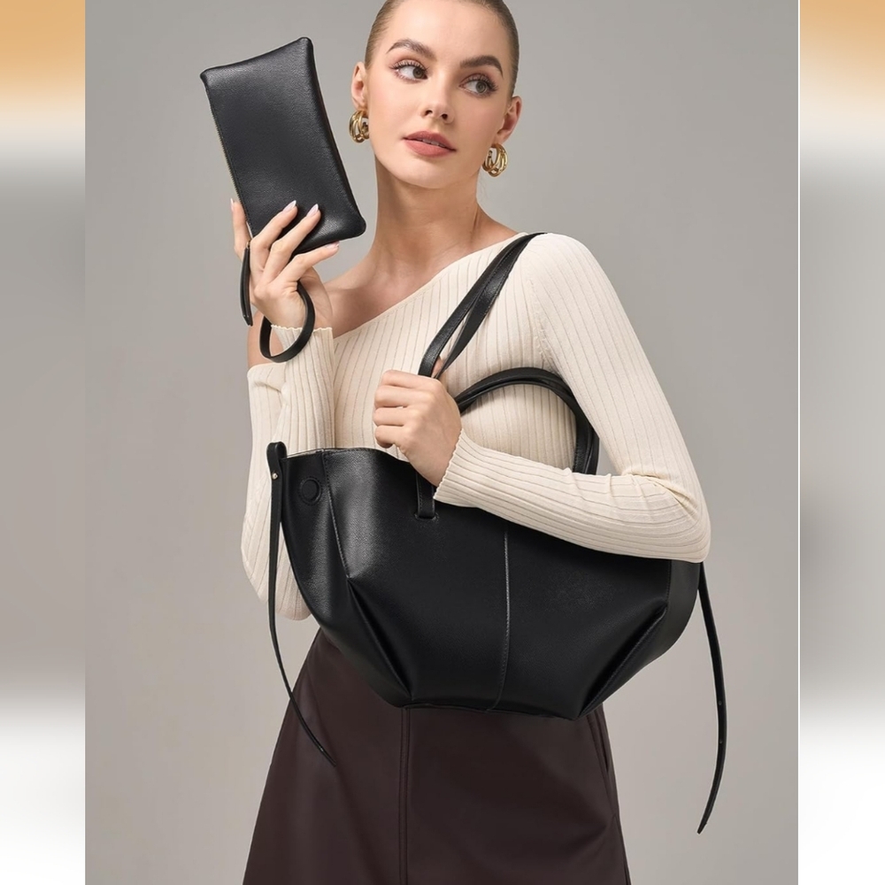 Elegant Black Women's Tote Bag